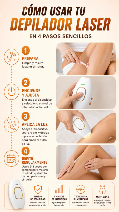 Depilador laser IPL LoveSkin