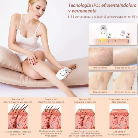 Depilador laser IPL LoveSkin